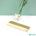 Anhui EVEN Factory Wholesale Natural Bamboo Flat Skewers Sticks For Supermarket Sale